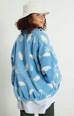 Livin' Free Full Zip Sherpa Fleece Jacket image number 4