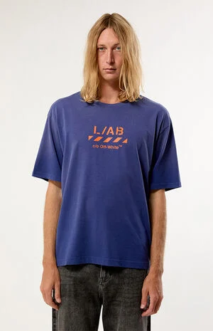 Diagonal Garment Wash T-Shirt image number 1