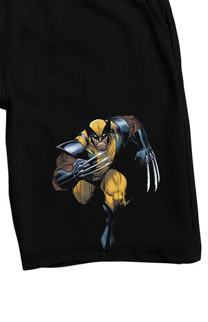 Marvel Universe X-Men Wolverine Sweat Shorts image number 2