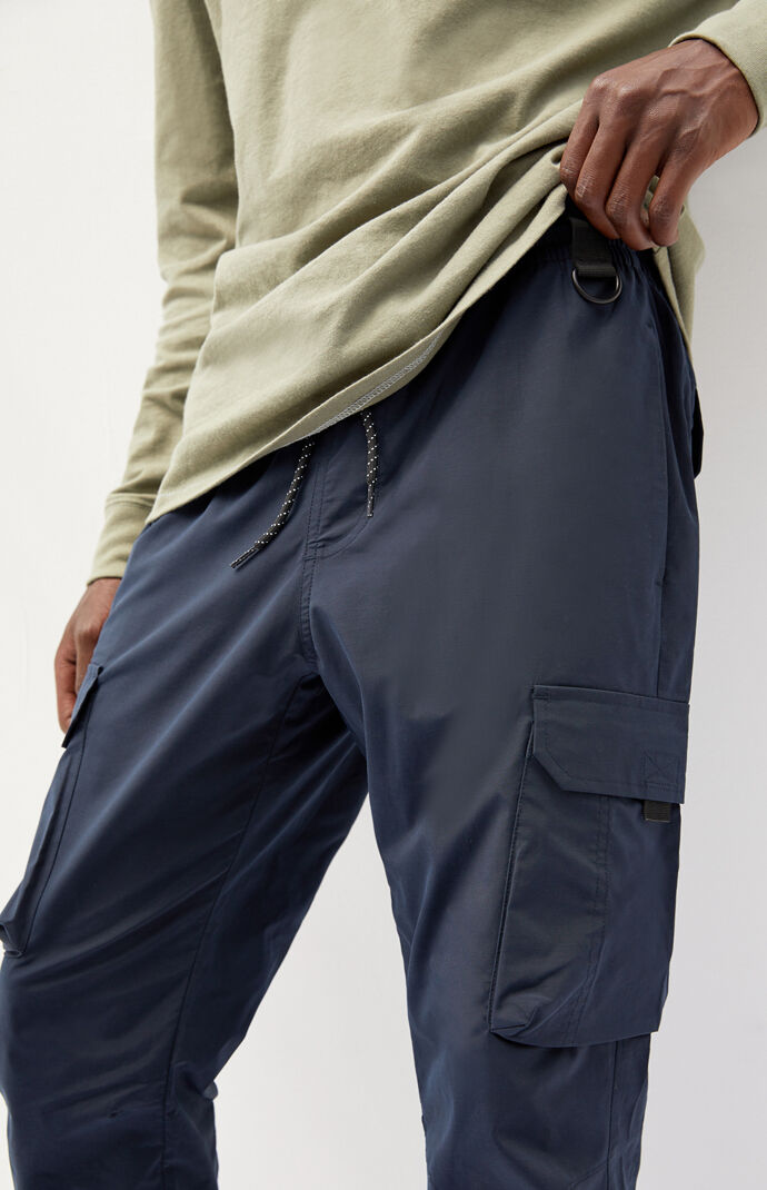 Pacsun blue cargo on sale joggers