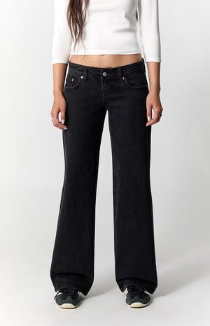Sammy Ultimate Low Rise Straight Leg Jeans Black image number 2