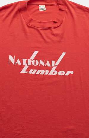 80s National Lumber Graphic T-Shirt image number 2