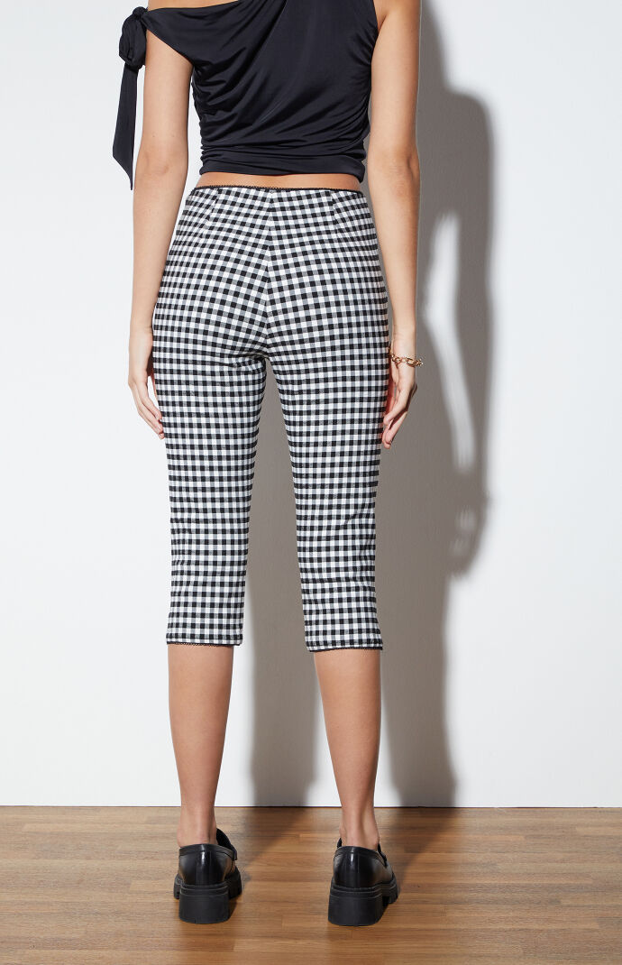 【Sinoon】 Gingham Capri Pants 2色 LA Hearts Gingham Capri Pants | PacSun
