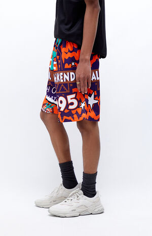 Mitchell & Ness Denver Broncos Jumbotron 2.0 Sublimated Shorts Mens Shorts  Blue Orang PSHR1220-DBRYYPPPRYOR – Shoe Palace