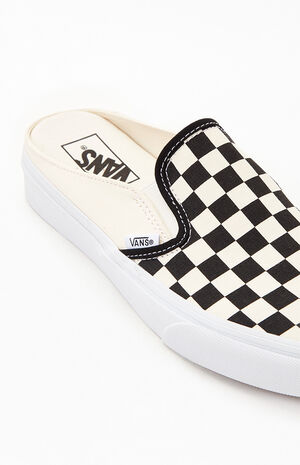 Checkerboard Slip-On Mules image number 6
