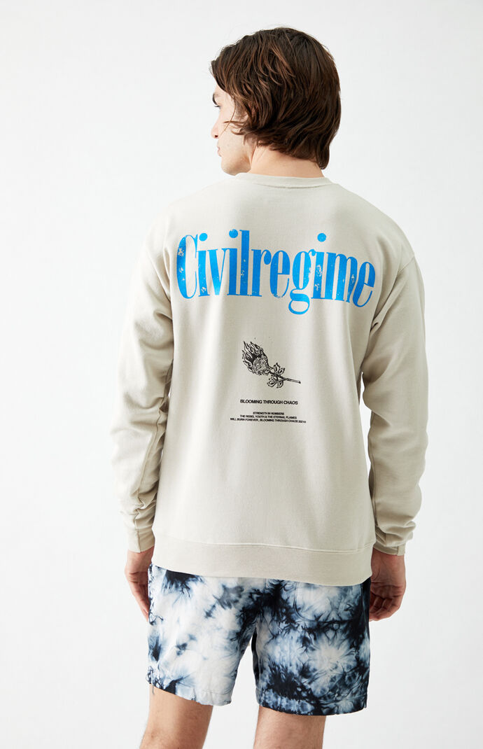Still Blooming Crew Neck Sweatshirt