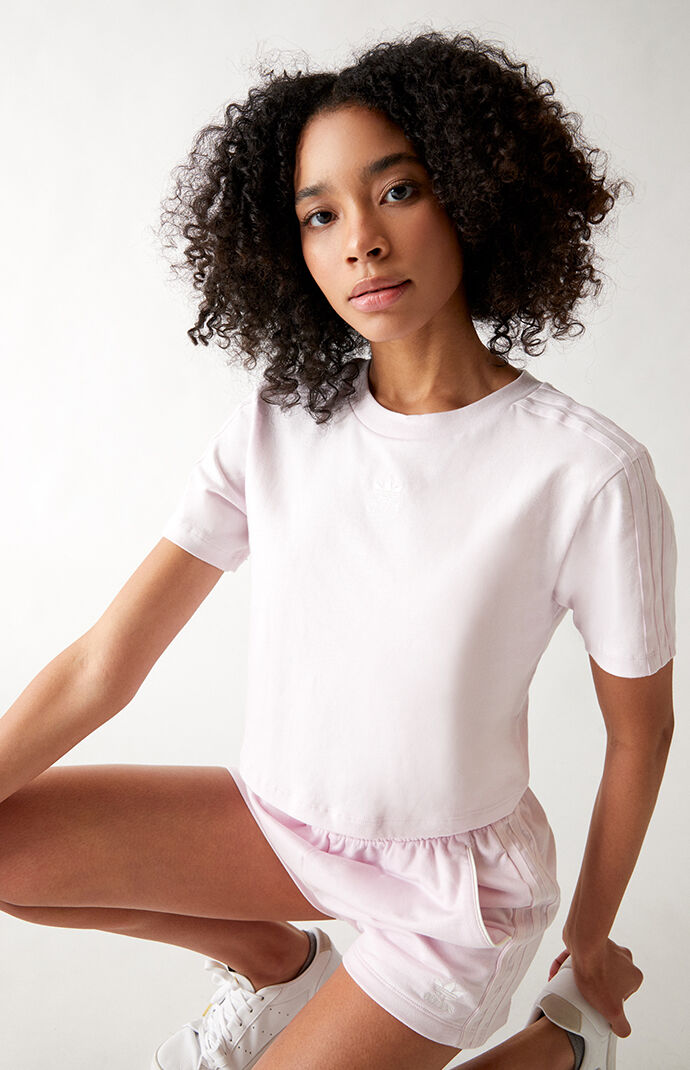 Pearl Tennis Luxe Cropped T-Shirt