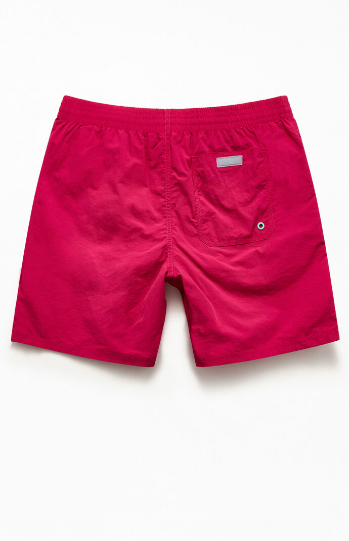 Solid 16" Swim Trunks