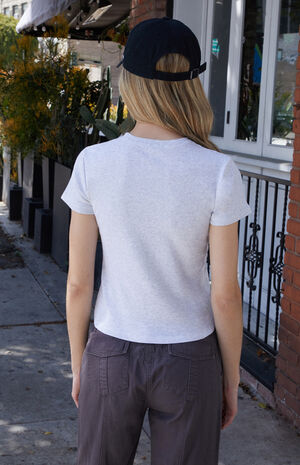 Light Gray Emma Short Sleeve T-Shirt image number 3