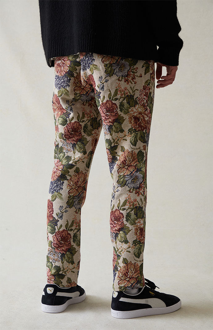 Flower pants mens outlet