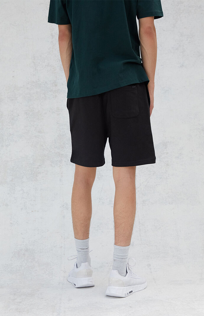 Black French Terry Shorts