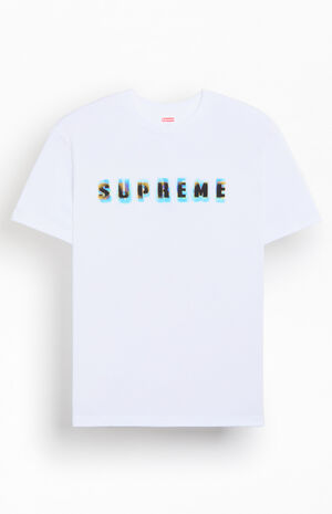 White Stencil T-Shirt image number 1