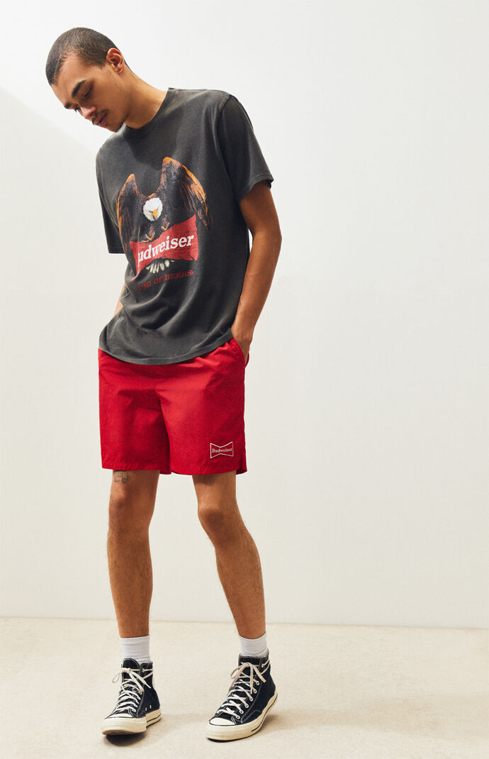 budweiser shorts pacsun