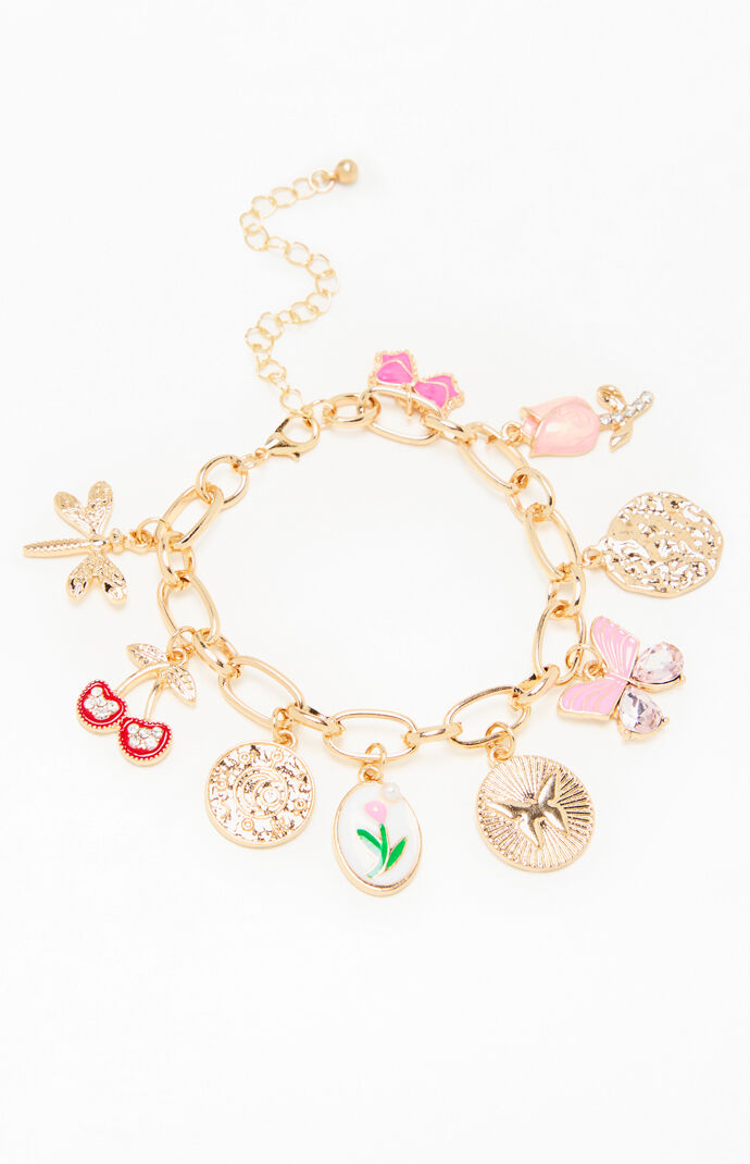 LA Hearts Anya Charm Bracelet
