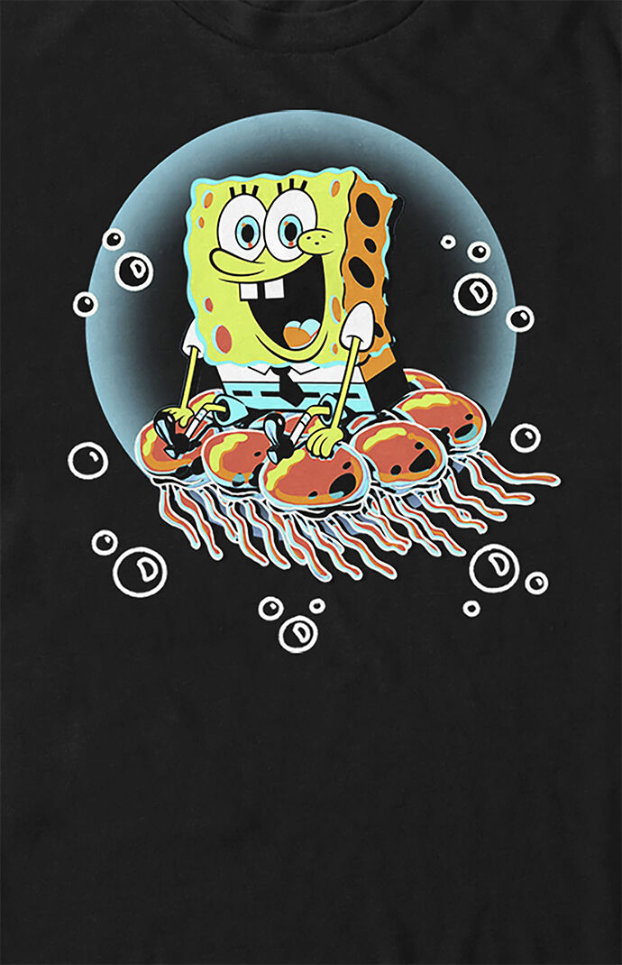 FIFTH SUN Rainbow SpongeBob T-Shirt 