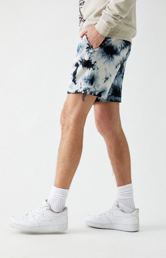 Tie-Dyed Volley Sweat Shorts