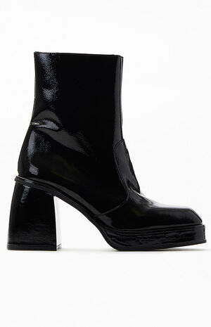 Women's Patent Leather Ruby Shine Platform Boots image number 1