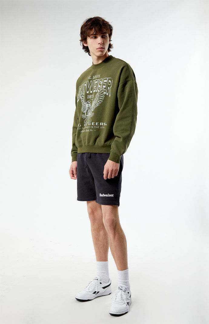 Budweiser By PacSun Eagle Crew Neck Sweatshirt | Pacsun