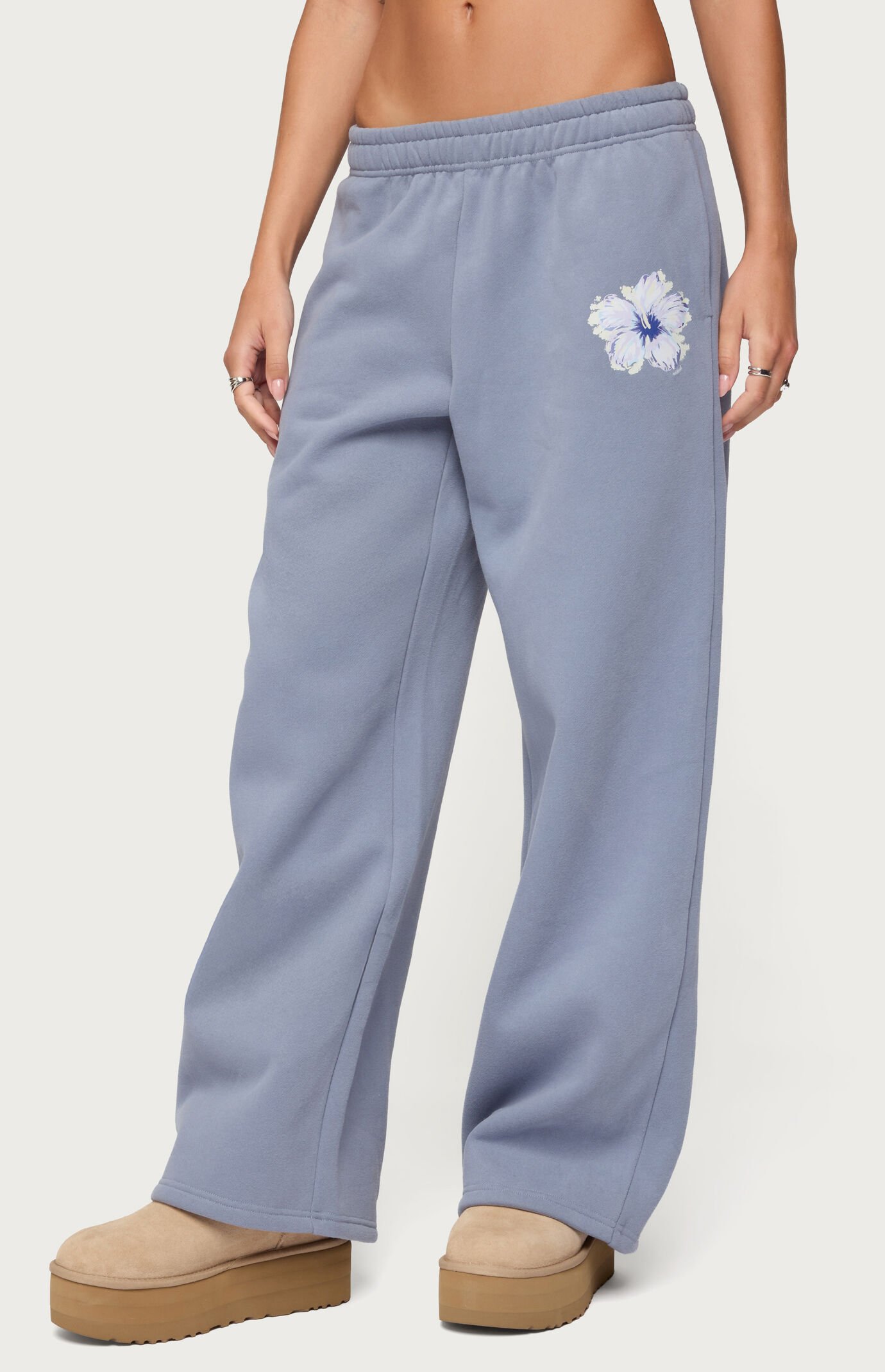 Edikted Tropical Bloom Sweatpants