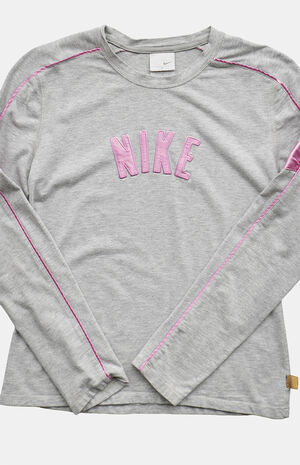 2000s Pink Nike Long Sleeve T-Shirt image number 3