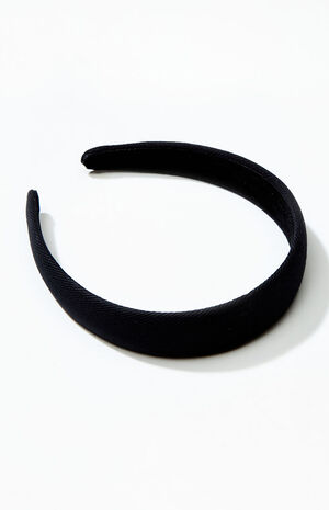 Black Thick Headband image number 2