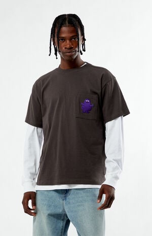 Grimace Birthday Pocket T-Shirt