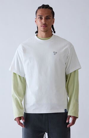 White Track T-Shirt image number 2