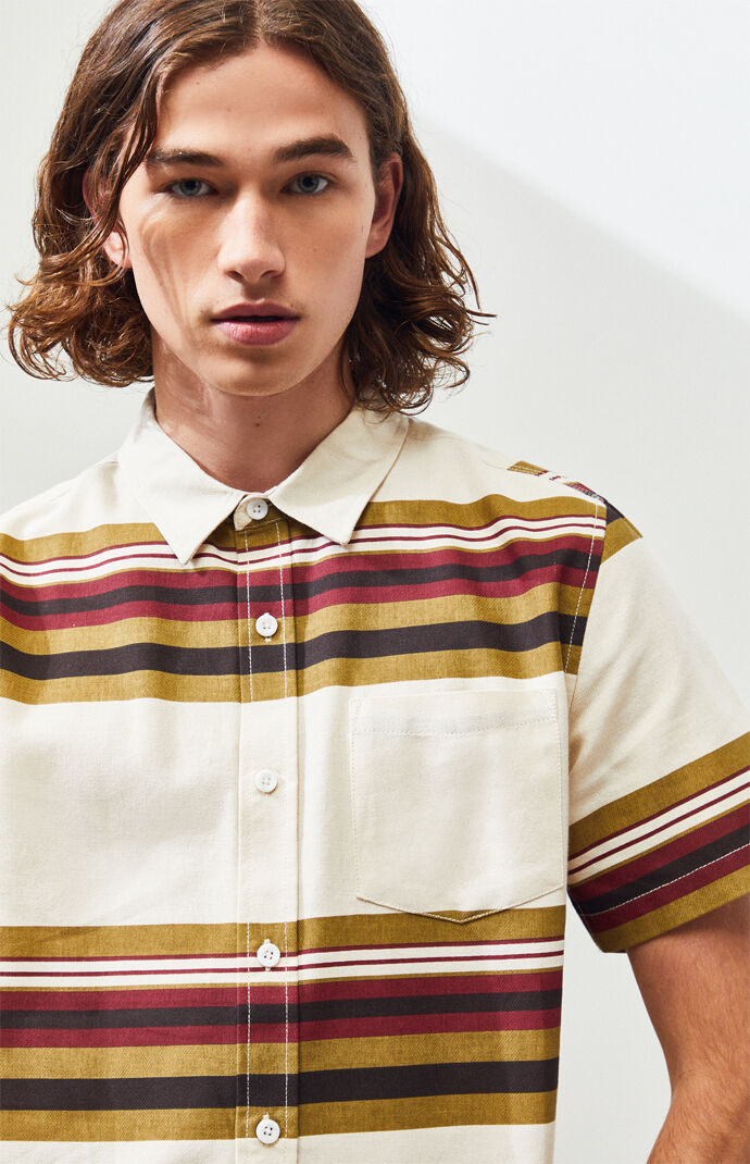 Eureau Striped Button Up Shirt