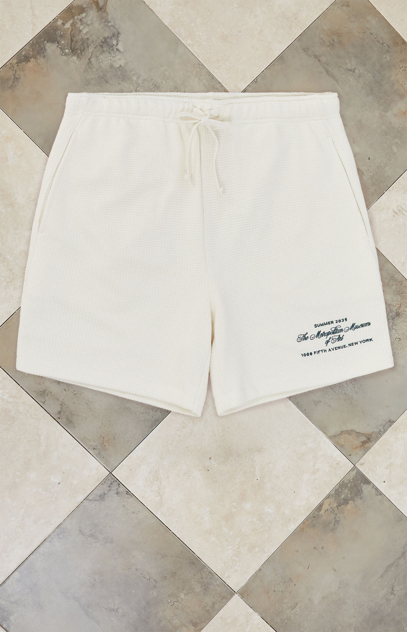 The Met x Pacsun Waffle Knit Shorts | Pacsun