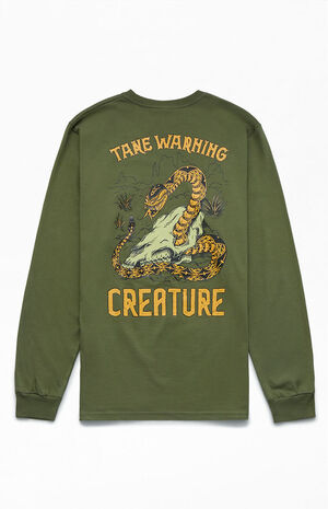Take Warning Long Sleeve T-Shirt image number 1