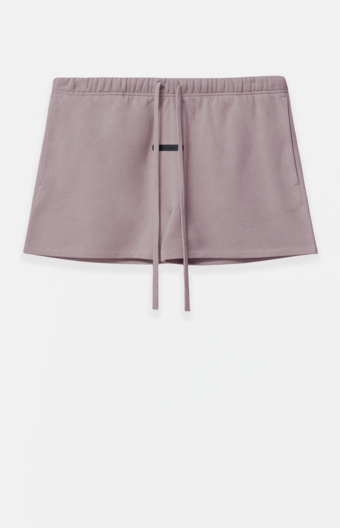 Fear of God Women's Faded Mauve Signature Running Shorts