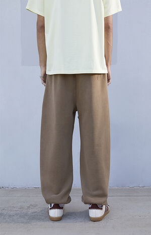 Brown Comfort Heavyweight Jogger Sweatpants image number 5