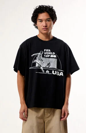 World Cup Team USA Goal Save T-Shirt image number 1