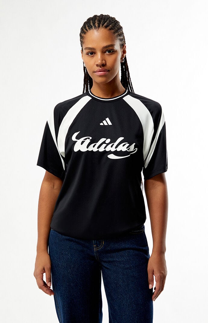 adidas Black & White Her Short Sleeve Jersey