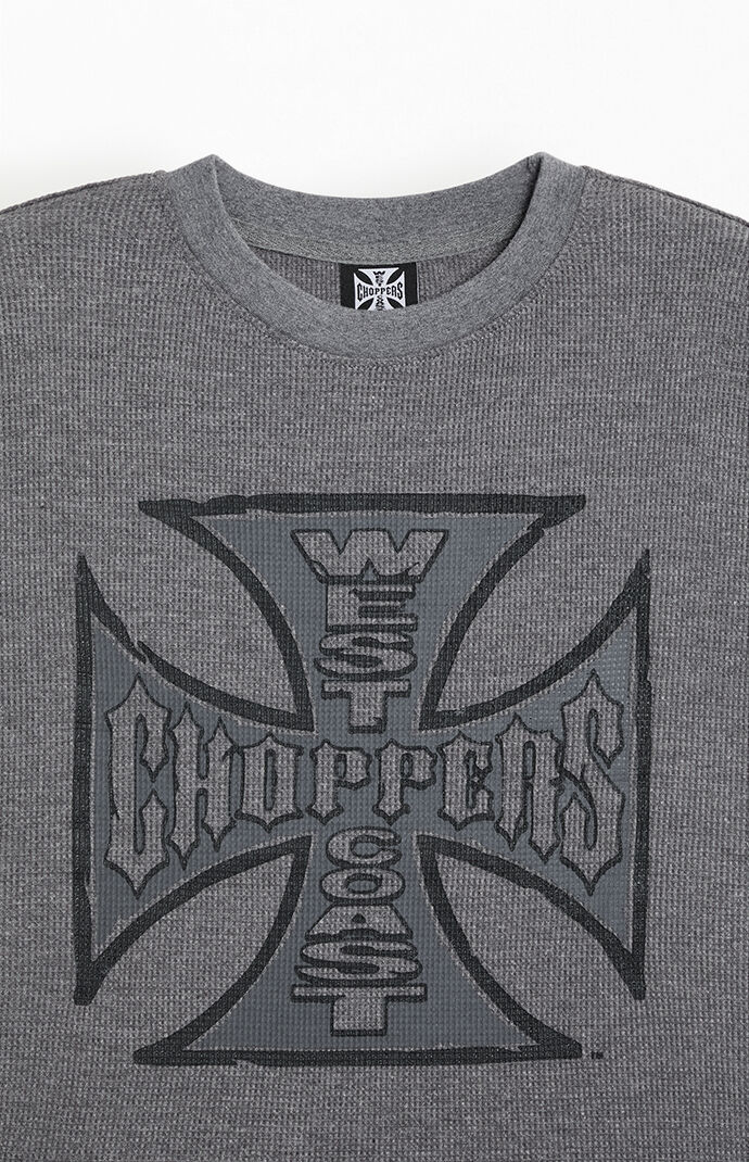West Coast Choppers Cutoff Waffle Knit T-Shirt