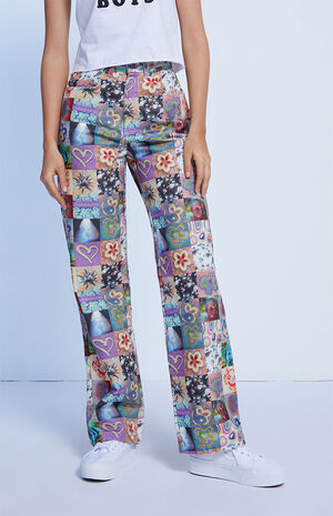 Ragged Priest High Waisted Optic Trousers | PacSun