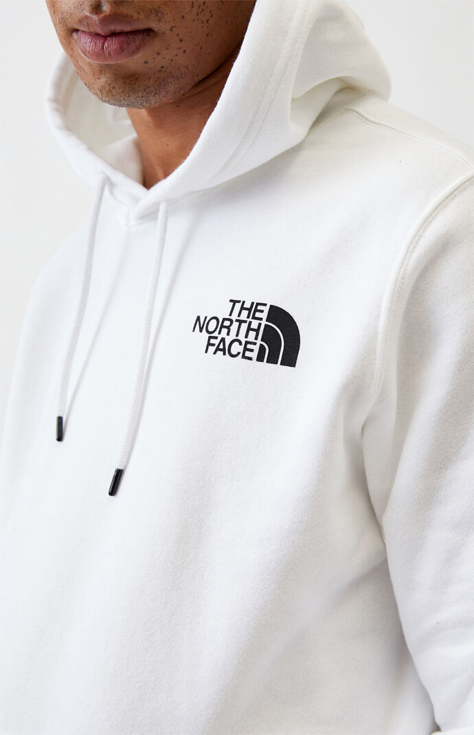 White Red Box Hoodie