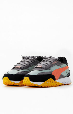 Women's Brand Love Blacktop Rider Sneakers image number 2