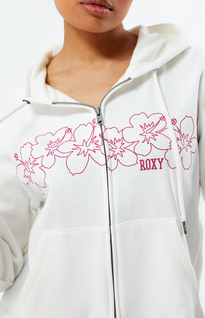 Roxy Team Aloha Evening Hike Zip Up Hoodie | PacSun