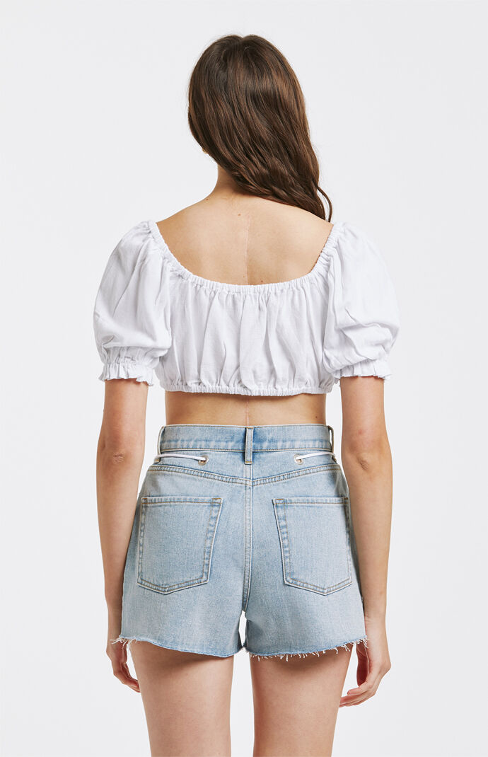 Daredevil Ruched Crop Top