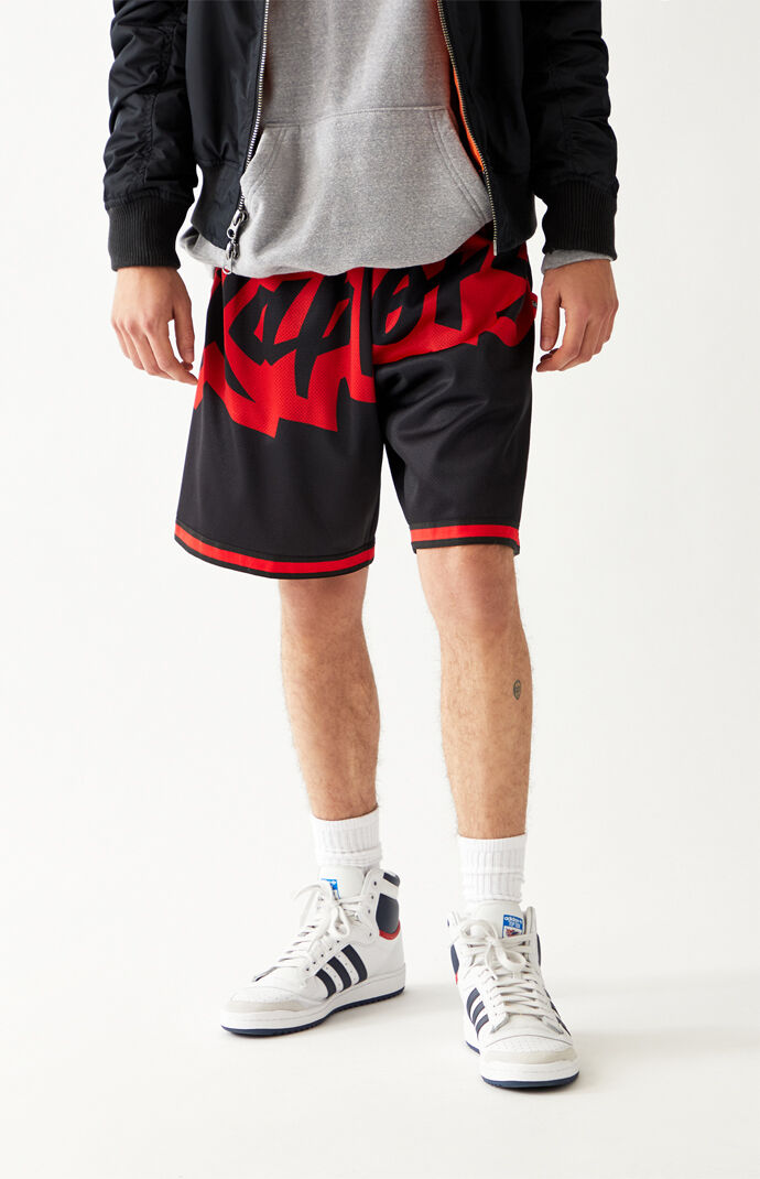 Big Face Raptors Basketball Shorts