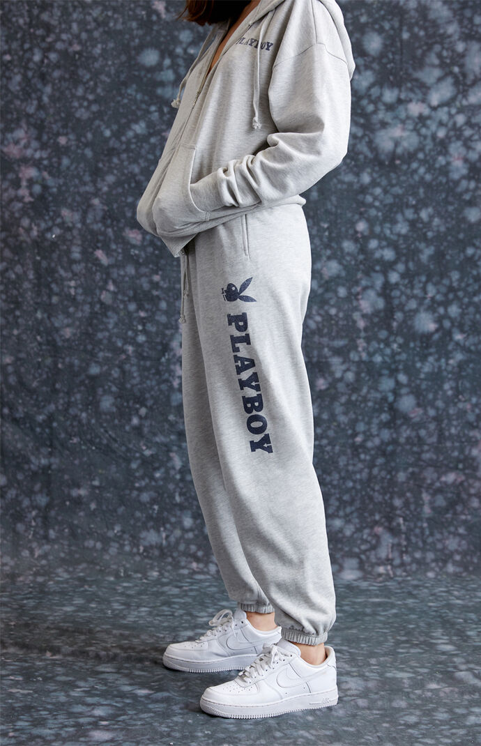White playboy on sale sweatpants