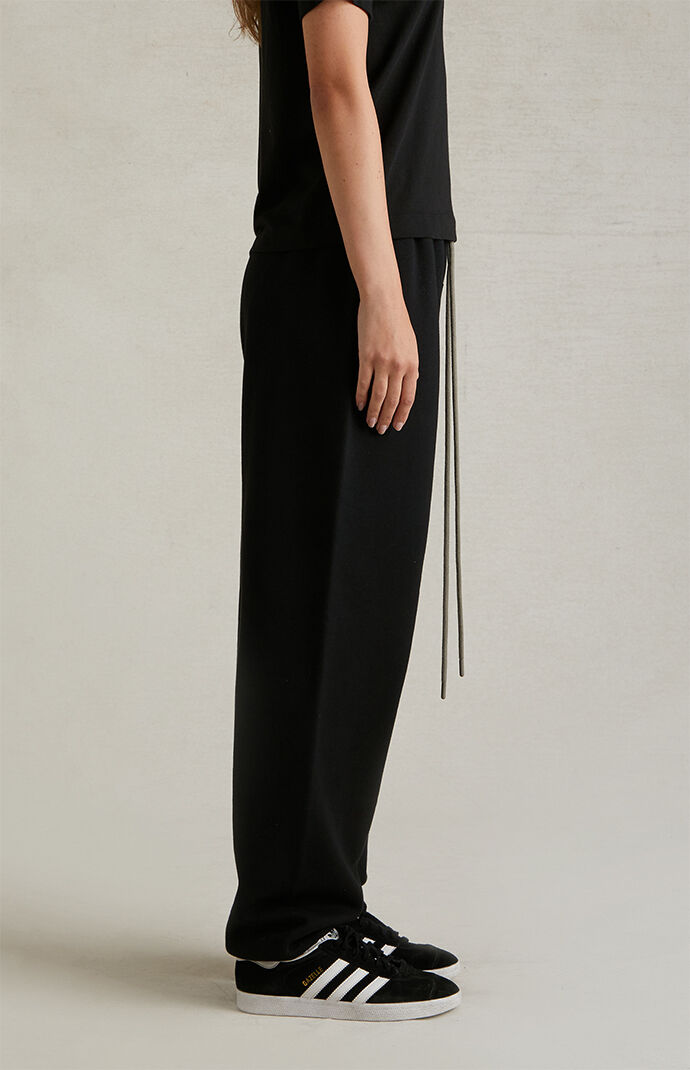 【FOG Essentials】Women's Black Sweatpants Fear of God Essentials Women's Black Sweatpants | PacSun