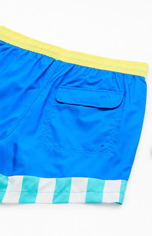 Multi Block 4" Swim Trunks image number 4