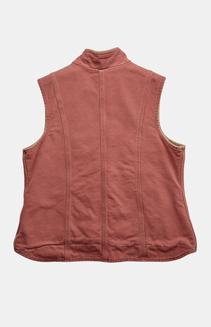 Pink 2000s Carhartt Vest Jacket image number 2