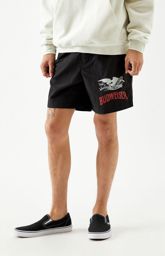 Budweiser swim trunks pacsun on sale