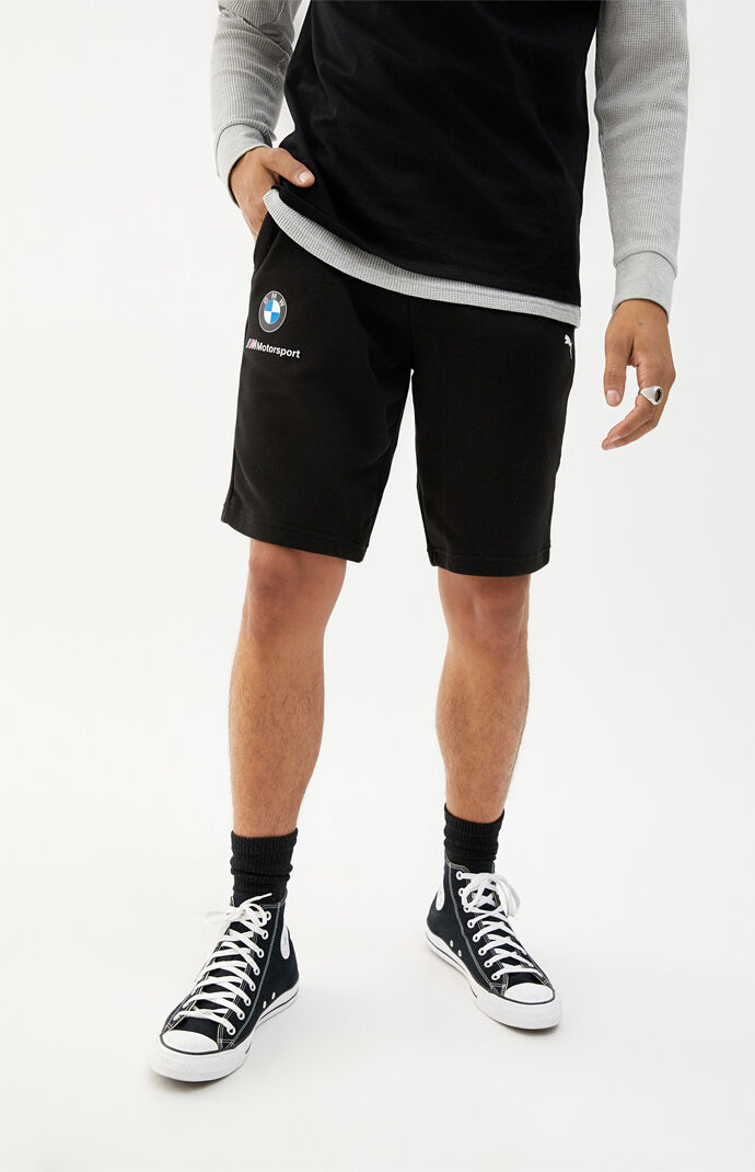 Black BMW Mms Ess Shorts