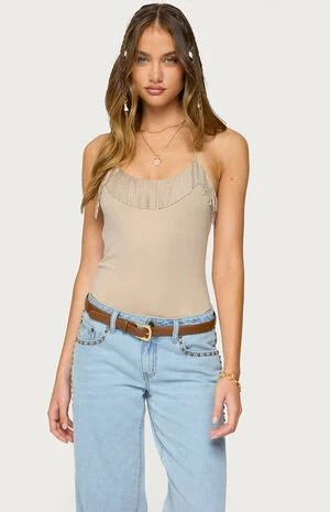 Colbie Faux Suede Fringe image number 1