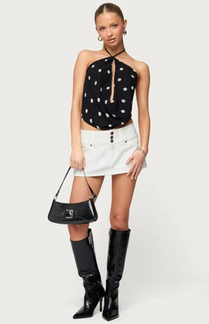 Petite Mckinley Denim Mini Skirt image number 5