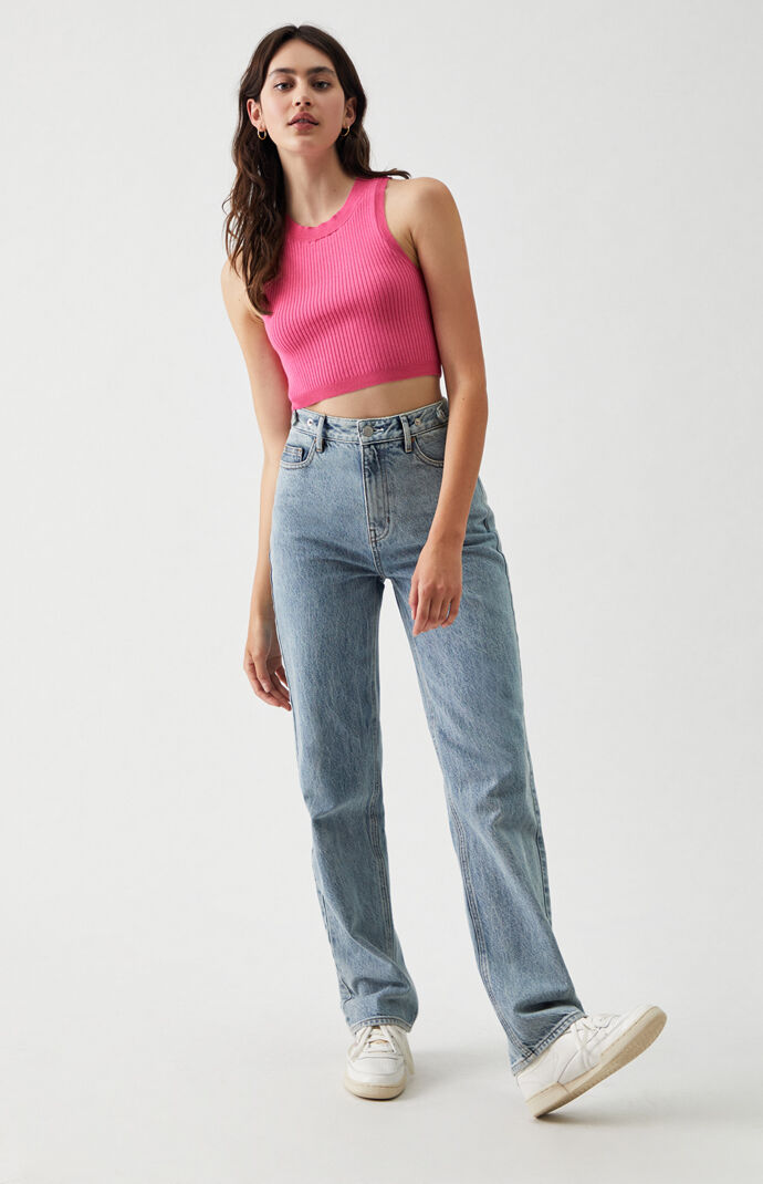 High Up Sweater Tank Top